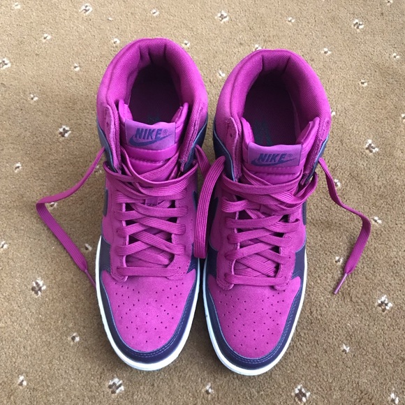 Nike Womens Dunk Sky Hi - Purple Dynasty SOLD!!! - Picture 2 of 6